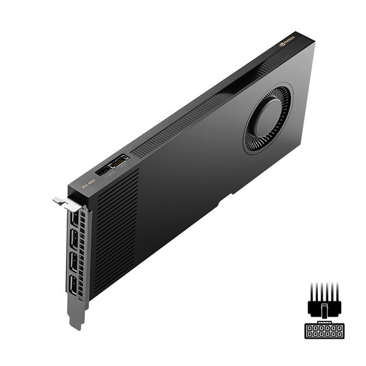 Tarjeta Gráfica PNY NVIDIA RTX A4000, 20GB 160-bit GDDR6, PCI Express x16 4.0