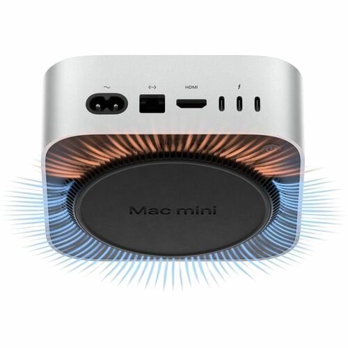 Computadora de escritorio Apple Mac mini MCX44E/A - Apple - 24GB - 512GB SSD - Mini PC - Plata - Apple M4 Pro Chip - Apple Hexadeca-core (16 Core) - IEEE 802.11ax - 155W