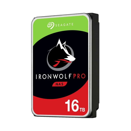 Disco Duro para NAS Seagate IronWolf Pro 3.5" de 1 a Bahías Ilimitadas, 16TB, SATA III, 6Gbit/s, 7200RPM, 256MB Caché