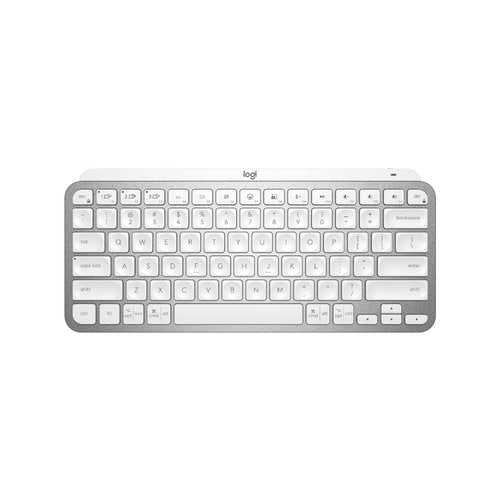 Teclado Logitech Mx Keys Mini, Inalámbrico, RF Wireless/Bluetooth, Grafito (Español)