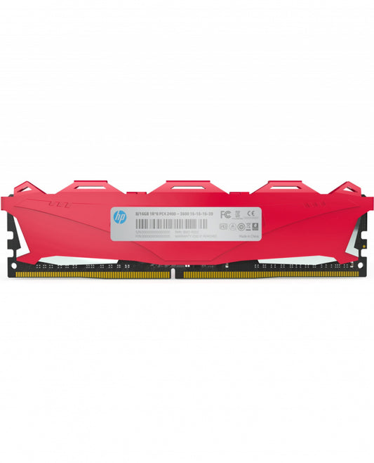 Memoria RAM HP V6 DDR4, 2666MHz, 8GB, CL18, XMP, Rojo