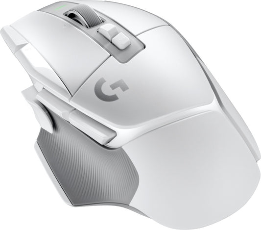 Mouse Gamer Logitech Óptico G502 X Lightspeed, RF Inalámbrico, 25.600DPI, Blanco