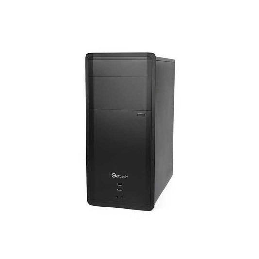 Gabinete Getttech GG-1802 con Ventana, USB 2.0, con Fuente de 500W