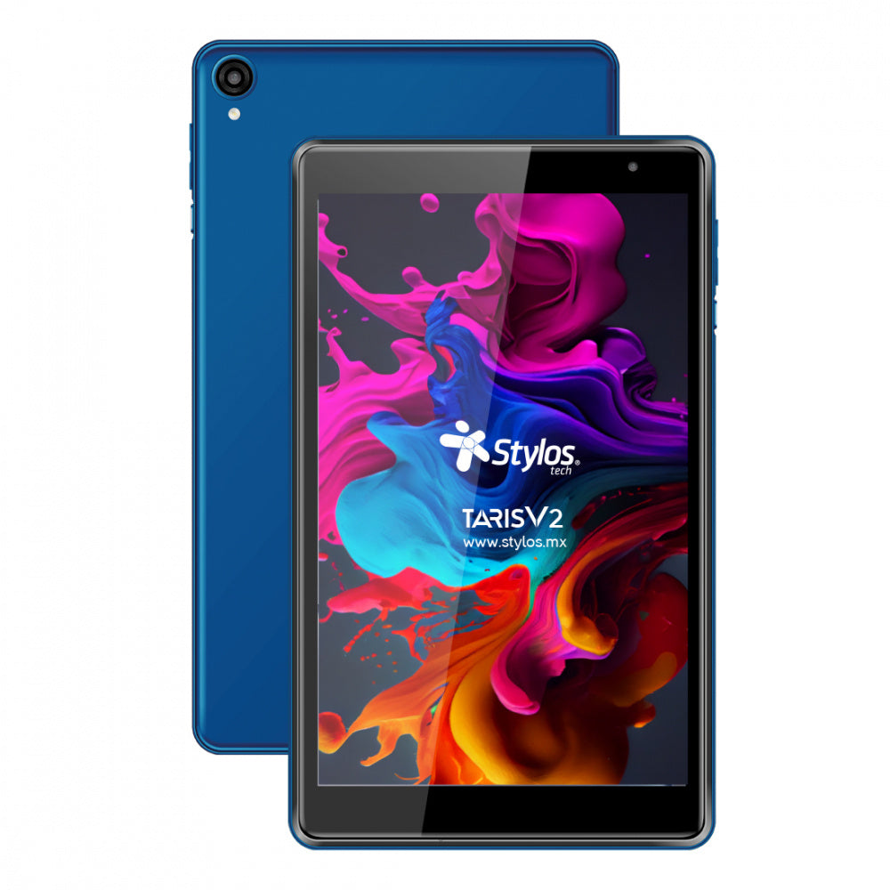 Tableta Stylos Taris V2 - 20.3CM (8") - Unisoc T310 QUAD-CORE (4 Núcleos)) - 2GB - 32GB Almacenamiento - Android 11 - Azul - Cortex A75 SINGLE-CORE (1 Core) 1.80GHZ + Cortex A55 TRIPLE-CORE (3