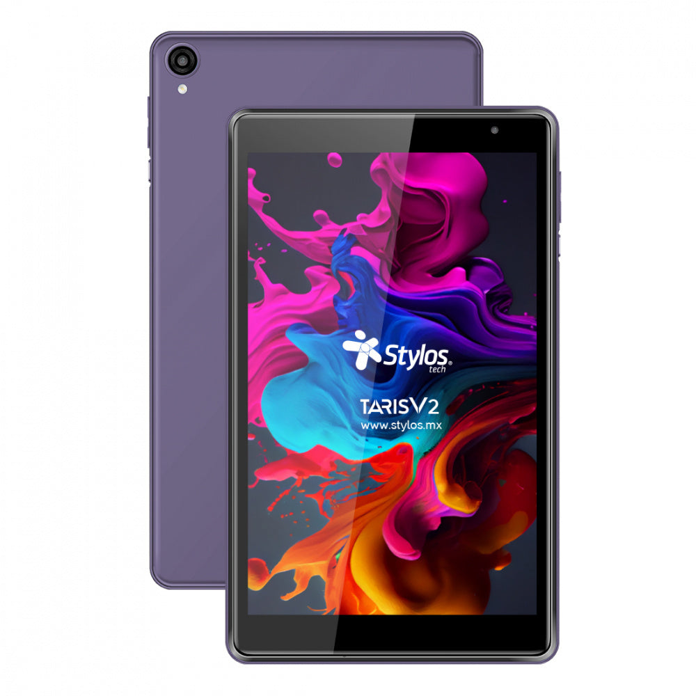 Tableta Stylos Taris V2 - 20.3CM (8") - Unisoc T310 QUAD-CORE (4 Núcleos)) - 2GB - 32GB Almacenamiento - Android 11 - Violeta - Cortex A75 SINGLE-CORE (1 Core) 1.80GHZ + Cortex A55 TRIPLE-CORE (3