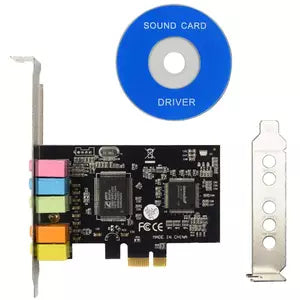 Tarjeta de Sonido BRobotix 651923 | 5.1 Canal, PCI Express