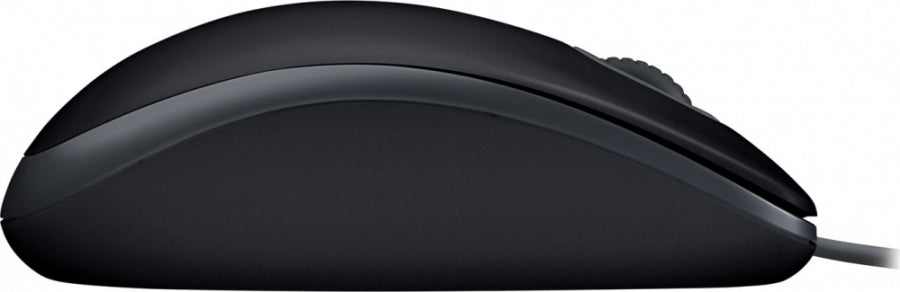 Mouse Logitech M110 - USB Tipo a - Óptico - 3 Botón(es) - Negro - Cable - 1000 Dpi - Rueda de Desplazamiento - Simétrico