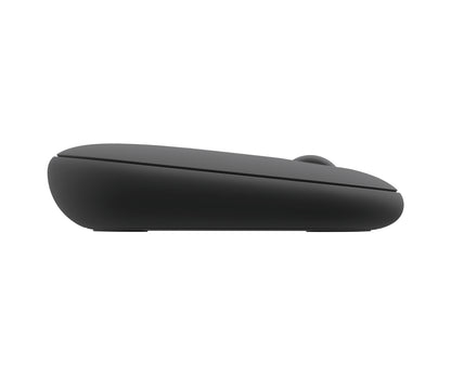 Mouse Logitech Pebble 2 M350s - Bluetooth - USB - Óptico - Grafito - Inalámbrico - 10m - 4000 Dpi - Rueda de Desplazamiento - Simétrico - 1 X Aa Battery Supported