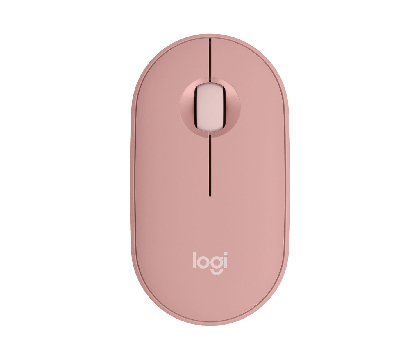 Mouse Logitech Pebble M350s - Bluetooth - USB - Óptico - 3 Botón(es) - Rosa - Inalámbrico - 10m - 4000 Dpi - Rueda de Desplazamiento - Simétrico - 1 X Aa Battery Supported