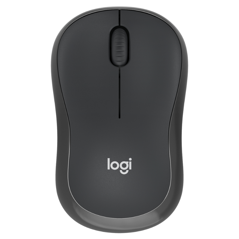 Mouse Logitech Silent M240 Travel - Bluetooth - Óptico - 3 Botón(es) - Grafito - Inalámbrico - Simétrico