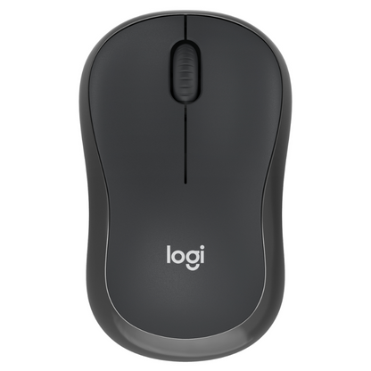 Mouse Logitech Silent M240 Travel - Bluetooth - Óptico - 3 Botón(es) - Grafito - Inalámbrico - Simétrico