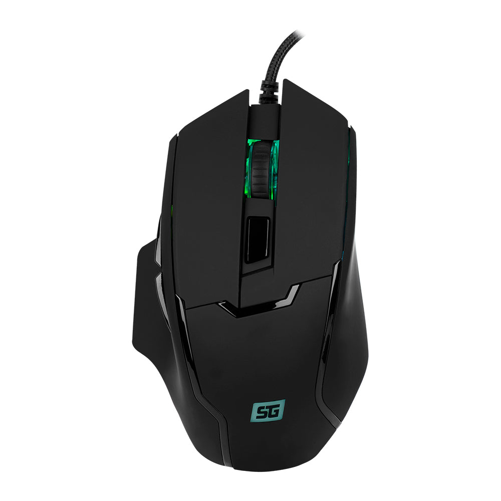 Ratón Gamer Game Factor MO-504 | Óptico, 6400 DPI, 6 Botones