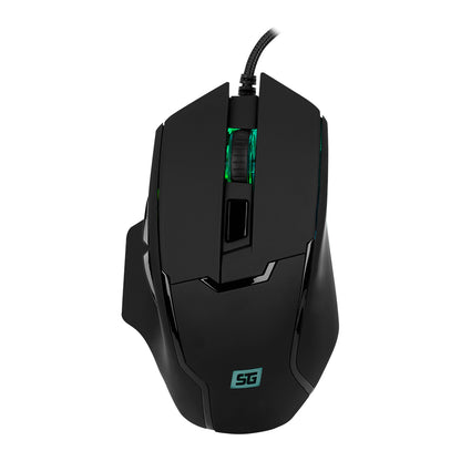 Ratón Gamer Game Factor MO-504 | Óptico, 6400 DPI, 6 Botones