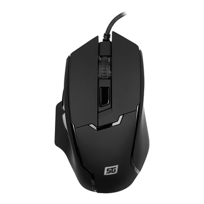 Ratón Gamer Game Factor MO-504 | Óptico, 6400 DPI, 6 Botones