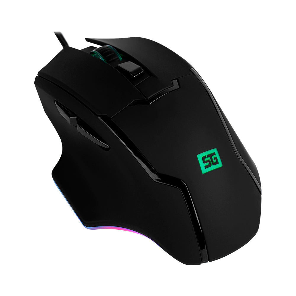 Ratón Gamer Game Factor MO-504 | Óptico, 6400 DPI, 6 Botones