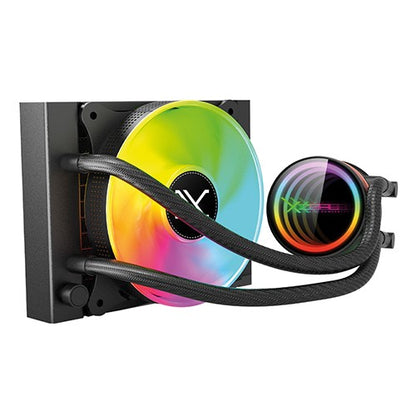 Enfriamiento Liquido Xzeal Xz-409/1fanx120mm/argb/intel/amd/800-2200 Rpm/negro