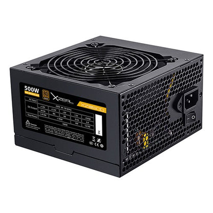 Fuente de Poder Xzeal Xz500 Atx/500w/80 Plus Bronze/no Modular/negro