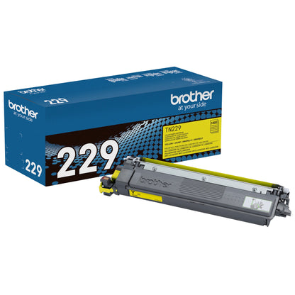 Cartucho de Tóner Brother TN229Y | Amarillo, Rendimiento Estándar
