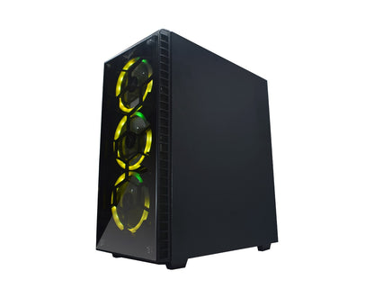 Gabinete Naceb Hydra Cristal Templad RGB Full Tower Atx USB 3.0