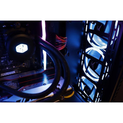 Gabinete Naceb Hydra Cristal Templad RGB Full Tower Atx USB 3.0