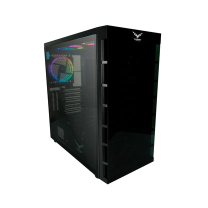 Gabinete Naceb Orion Cristal Templad RGB Full Tower Atx Negro
