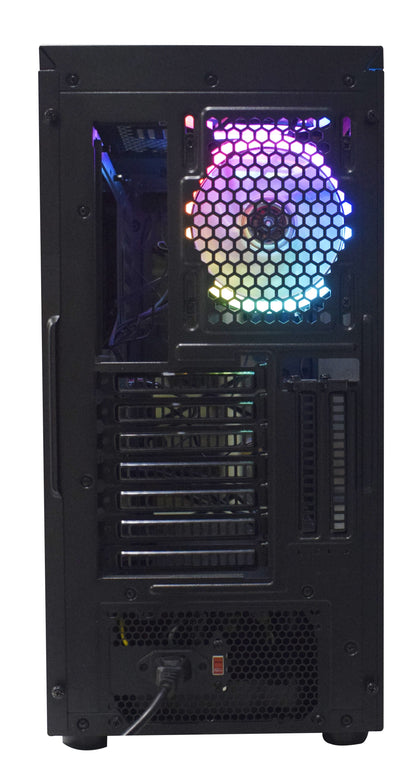 Gabinete Naceb Orion Cristal Templad RGB Full Tower Atx Negro
