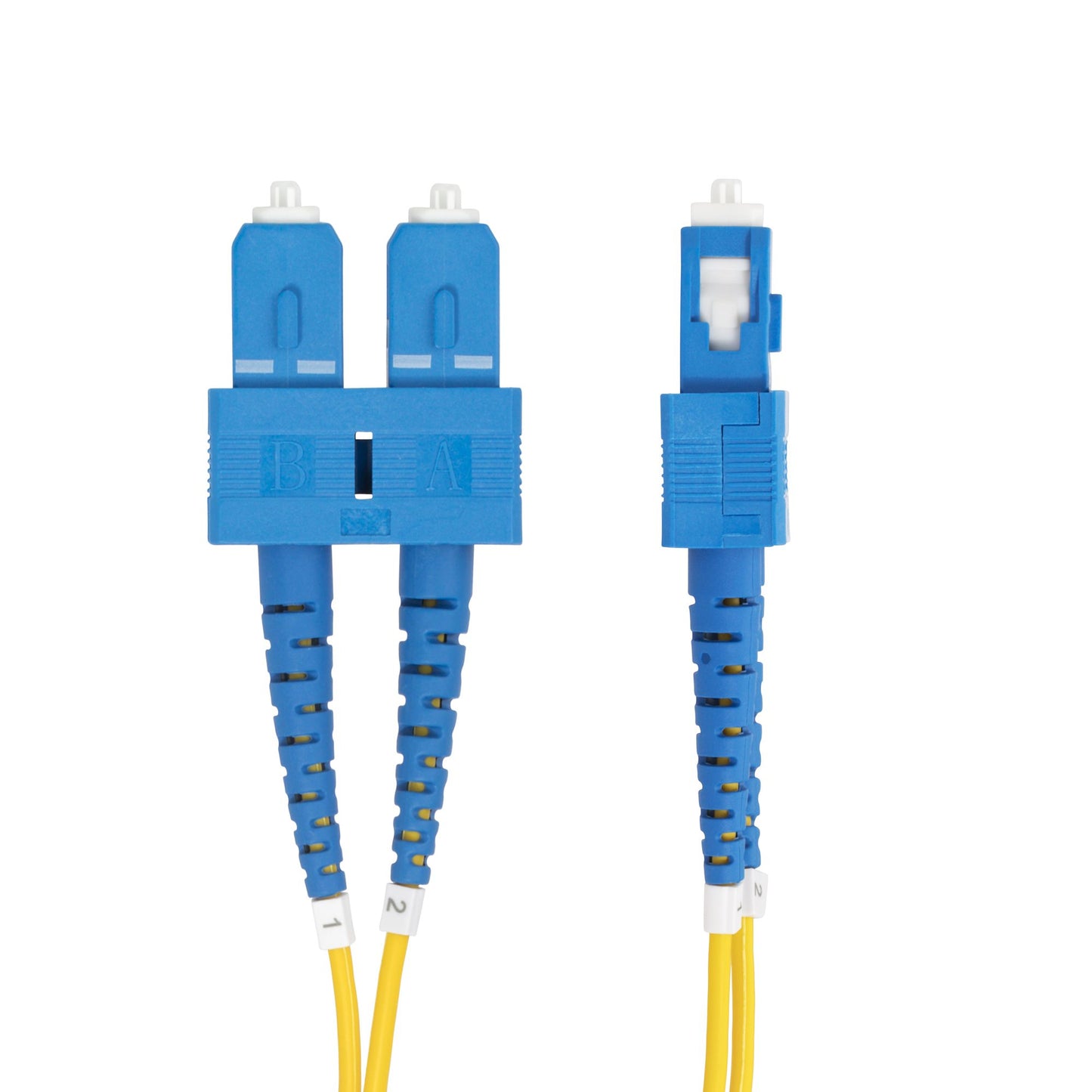 Cable de Fibra Óptica StarTech.com SMDOS2SCSC2M | Dúplex SC a SC, 2m, Monomodo 9/125µm