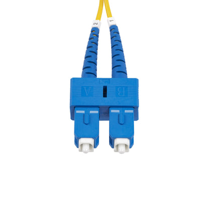 Cable de Fibra Óptica StarTech.com SMDOS2SCSC2M | Dúplex SC a SC, 2m, Monomodo 9/125µm
