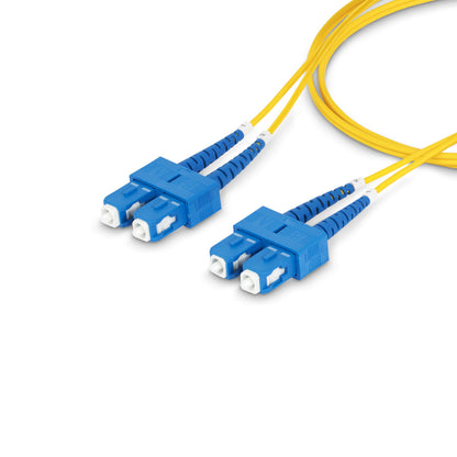 Cable de Fibra Óptica StarTech.com SMDOS2SCSC2M | Dúplex SC a SC, 2m, Monomodo 9/125µm