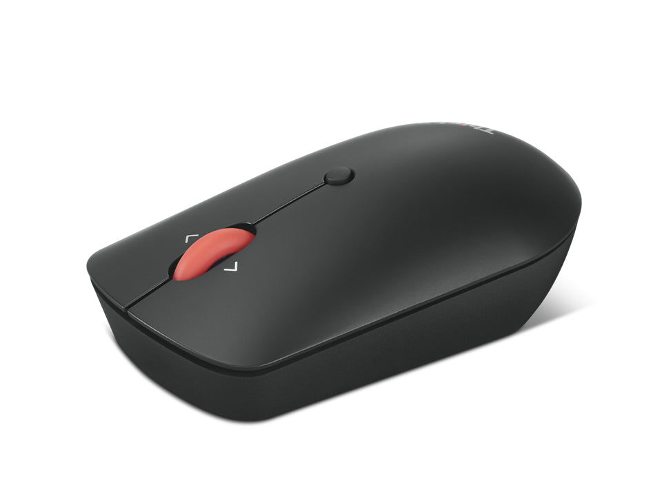 Mouse Lenovo Thinkpad - Radiofrecuencia - USB Tipo C - Óptico Azul - 6 Botón(es) - Negro - Inalámbrico - 2.40GHZ - 2400 Dpi - Rueda Inclinable - Simétrico