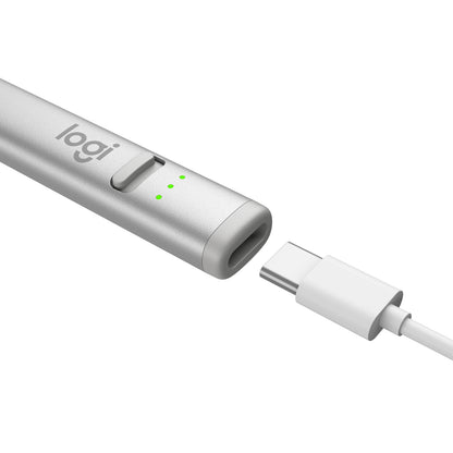 Lápiz Óptico Logitech Crayon 914-000070 | Capacitivo, Punta Reemplazable