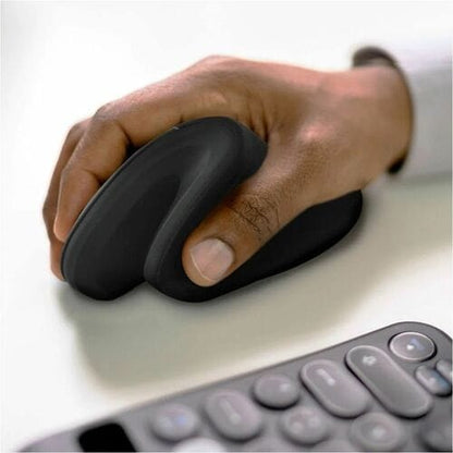 Mouse Inalámbrico Diseño Vertical Click Silencioso Snouse Negro | Perfect Choice