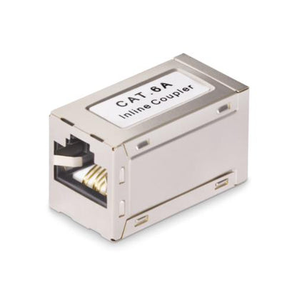 Adaptador de Red StarTech.com IN-CAT6A-COUPLER-S1 | Conectores de Oro, Contactos de Oro