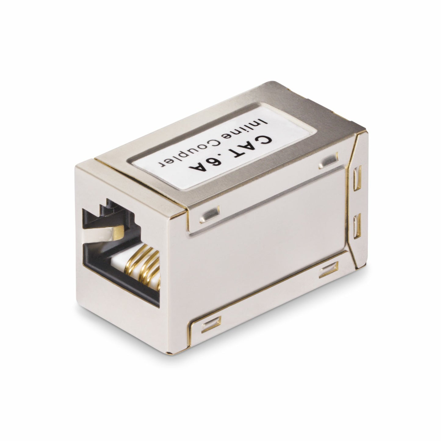 Adaptador de Red StarTech.com IN-CAT6A-COUPLER-S1 | Conectores de Oro, Contactos de Oro
