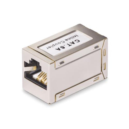 Adaptador de Red StarTech.com IN-CAT6A-COUPLER-S1 | Conectores de Oro, Contactos de Oro