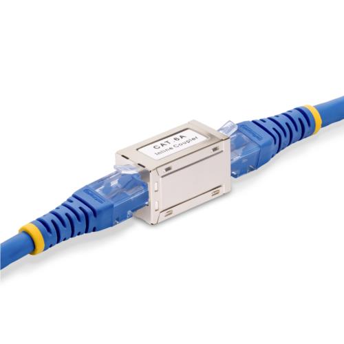 Adaptador de Red StarTech.com IN-CAT6A-COUPLER-S1 | Conectores de Oro, Contactos de Oro