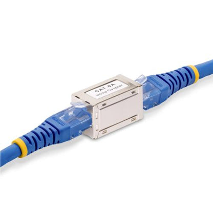 Adaptador de Red StarTech.com IN-CAT6A-COUPLER-S1 | Conectores de Oro, Contactos de Oro