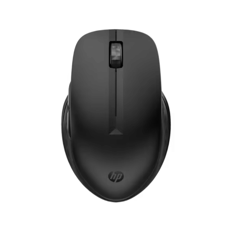 Mouse Inalámbrico Hp 435, Bluetooth® 5.0  y Wireless 2.4ghz, Hasta 4000 Ppp, 4 Botones Programables, Compatible Conmicrosoft Windows®  Macos®  Chromeos; Color Negro, 77 % de Plástico Reciclado