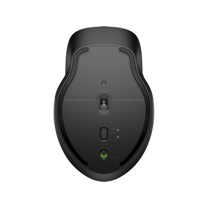 Mouse Inalámbrico Hp 435, Bluetooth® 5.0  y Wireless 2.4ghz, Hasta 4000 Ppp, 4 Botones Programables, Compatible Conmicrosoft Windows®  Macos®  Chromeos; Color Negro, 77 % de Plástico Reciclado