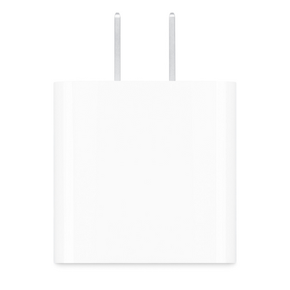 Apple 20w Adaptador de Alimentación - Adaptador Universal - para iPhone, iPad Pro, iPad Air, Dispositivo USB Tipo C, iPad, iPad Mini, Apple Watch, Altavoz Multimedia, AirPods