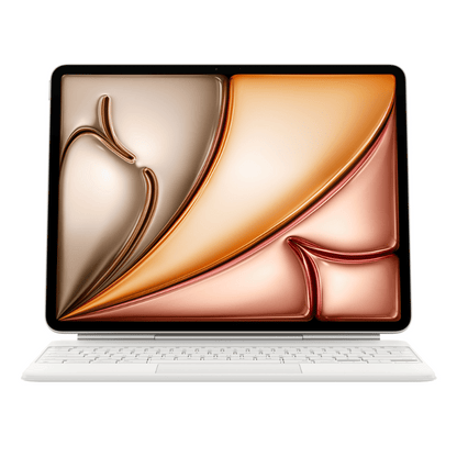 Estuche de Teclado/cubierta Apple Magic para 33CM (13") Tableta - Blanco - Voladizo