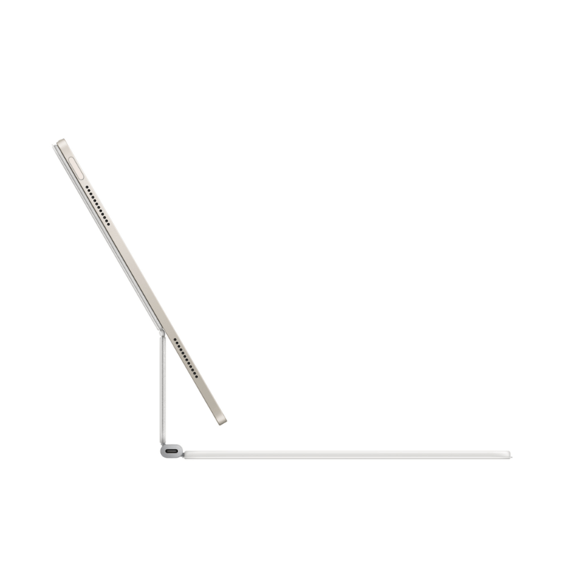 Estuche de Teclado/cubierta Apple Magic para 33CM (13") Tableta - Blanco - Voladizo