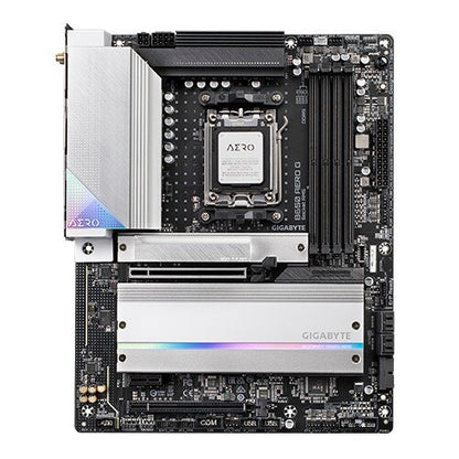 Tarjeta Madre Gigabyte B650 AERO G, ATX, Socket AM5, AMD B650, 192GB DDR5, HDMI/DP para AMD
