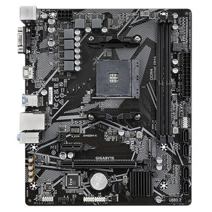 Tarjeta Madre Gigabyte B450M K, Micro-ATX, Socket AM4, AMD B450, 64GB DDR4, HDMI para AMD