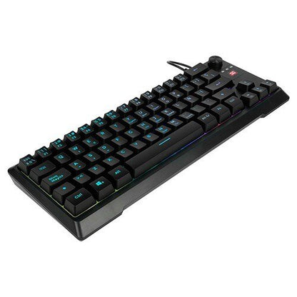 Teclado Gamer Vorago Start The Game RGB, Alámbrico, Negro (Español)