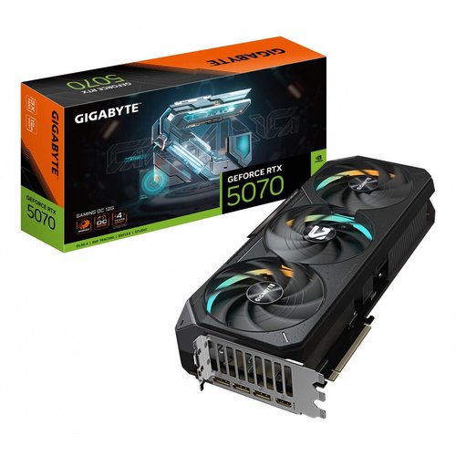 Tarjeta Gráfica GIGABYTE GeForce RTX 5070 Ti GAMING OC, 16GB GDDR7, PCIe 5.0, DLSS 4, Ray Tracing