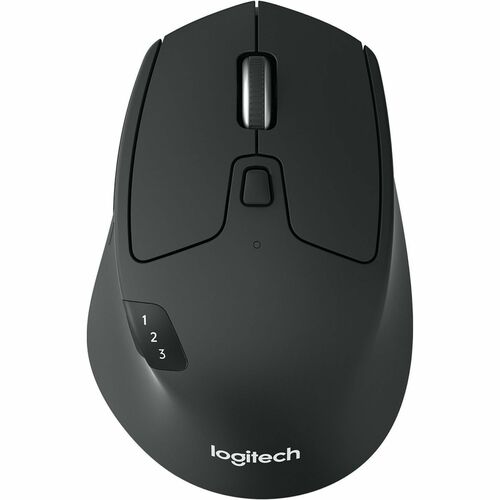 Mouse Ergonómico Logitech Óptico M720 Triathlon, Bluetooth, USB, 1000DPI, Negro