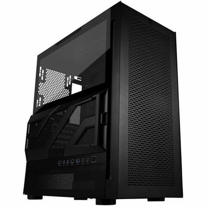 Gabinete Game Factor CSG800, Midi-Tower, ATX/EATX/Micro-ATX/Mini-ITX, USB 2.0/3.0, sin Fuente, sin Ventiladores Instalados, Negro