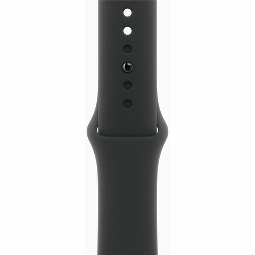 Apple Watch Series 10 GPS, Caja de 42 mm Aluminio Color Negro, Correa Deportiva S/M Color Negro