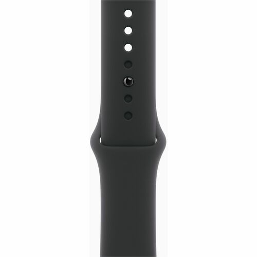 Apple Watch Series 10 GPS, Caja de 46 mm Aluminio Color Negro, Correa Deportiva S/M Color Negro